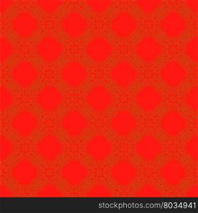 Seamless Texture on Red. Element for Design. Ornamental Backdrop. Pattern Fill. Ornate Floral Decor for Wallpaper. Traditional Decor on Background. Seamless Texture on Red. Element for Design