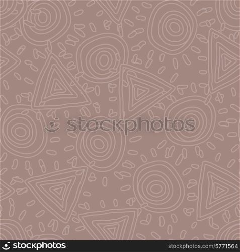Seamless texture with abstract sun. Vector illustration.. Seamless texture with abstract sun. Vector illustration