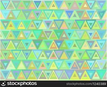 Seamless texture with bright green triangles. Vector background for wrapping paper, wallpaper and your creativity. Seamless texture with bright green triangles. Vector background