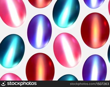 Seamless texture with multicolored gems Chrysoberyl. Vector pattern for wrapping paper, backgrounds and your design. Seamless texture with multicolored gems Chrysoberyl.