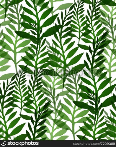 Seamless texture with plants and ferns. Vector background for your design. Seamless texture with plants and ferns. Vector background for yo