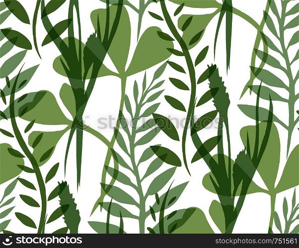 Seamless texture with transparent plants and herbs for your creativity. Seamless texture with transparent plants and herbs for your crea