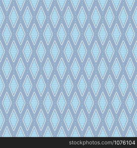 seamless Thai pattern, blue and white modern shape for design, porcelain, ceramic tile, texture, wall, paper and fabric, vector illustration