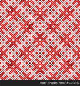 Seamless traditional russian pattern Royalty Free Vector