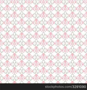 Seamless traditional wallpaper pattern