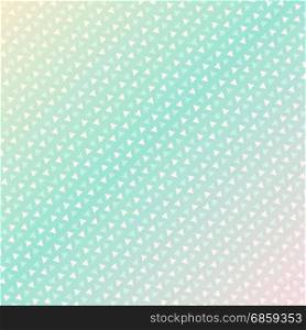 Seamless triangle pattern. Vector background. green light Geometric abstract texture on pastels background