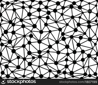 Seamless triangles grid pattern background, creative design templates