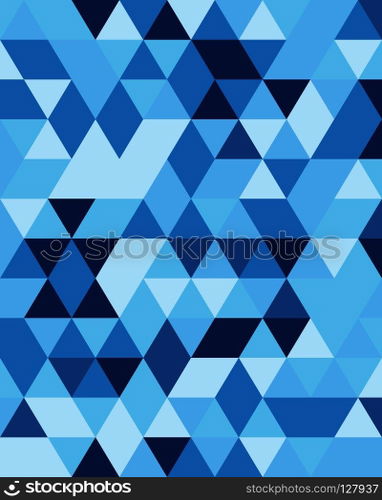 Seamless triangular patter