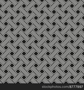 Seamless vector basket weave pattern background