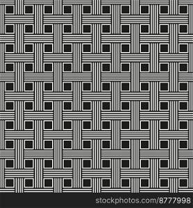 Seamless vector basket weave pattern background