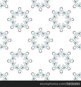 Seamless vector geometric abstract pattern. Creative round shapes made of short lines. Modern background. Seamless vector geometric abstract pattern. Creative round shapes made of short lines.