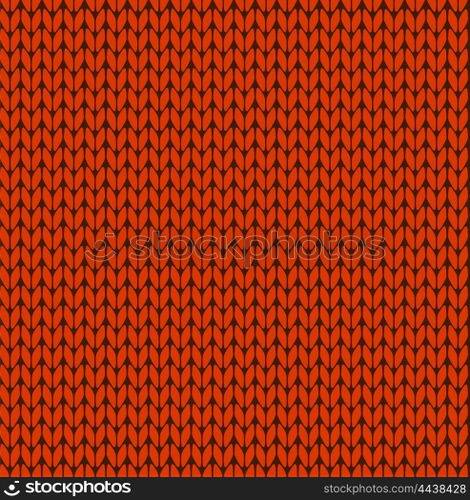 Seamless vector knitting pattern