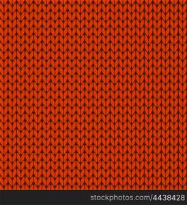 Seamless vector knitting pattern