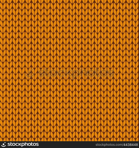 Seamless vector knitting pattern