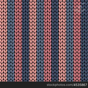 Seamless vector knitting pattern