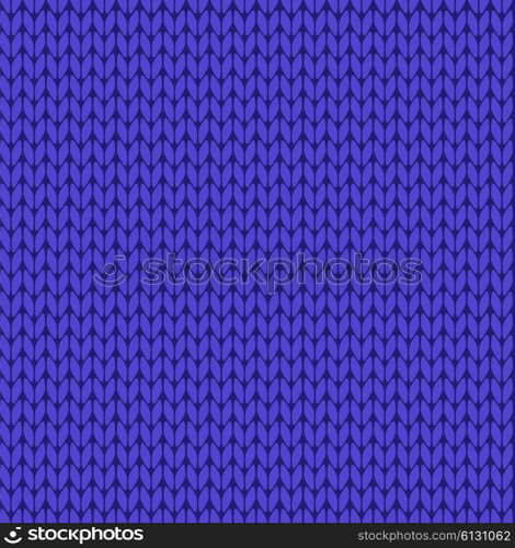Seamless vector knitting pattern
