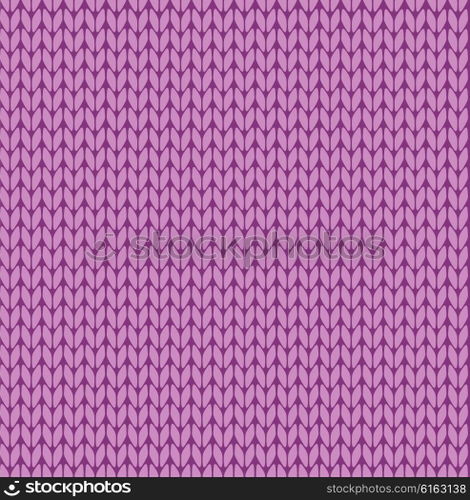 Seamless vector knitting pattern