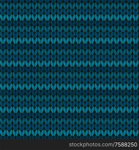 Seamless vector knitting pattern illustration