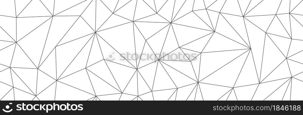 Seamless vector linear pattern forms triangles. Vector illustration for textures, textiles, simple backgrounds, covers and banners. Flat style