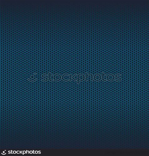 Seamless vector metal texture with blue highlight