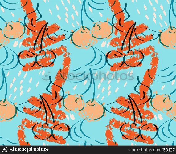 Seamless vector pattern for invitation, greeting cards, placard, brochure, poster, banner, flyer, wedding, birthday, anniversary, Valentinea??s day, party, Mothera??s day. Kids hand drawn crayons texture.