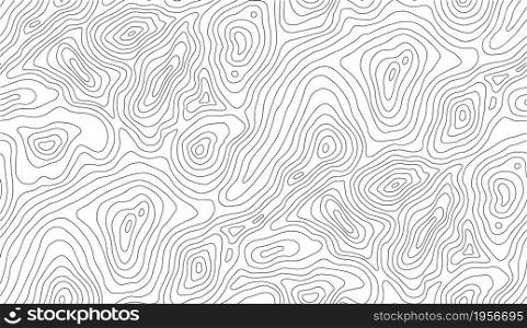 Seamless vector topographic map background white on dark. Line topography map seamless pattern. Mountain hiking trail over terrain. Contour background geographic grid.. Mountain hiking trail over terrain. Contour background geographic grid. Seamless vector topographic map background. Line topography map seamless pattern.