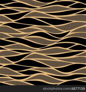 Seamless vector wave pattern for textile and decoration.. Seamless vector abstract wave pattern for textile and decoration.