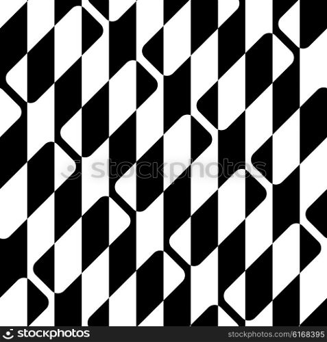 Seamless Vertical Stripe Pattern. Vector Black and White Background. Seamless Vertical Stripe Pattern