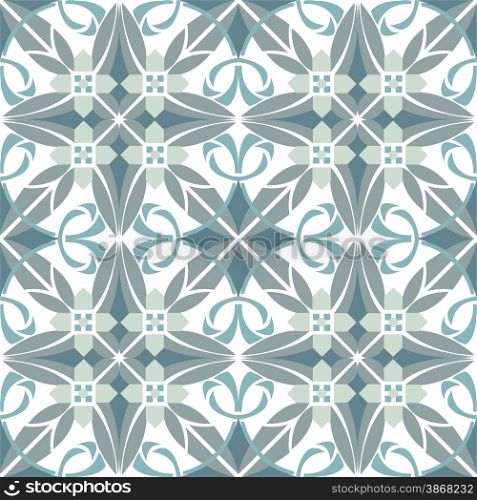 Seamless vintage background - Victorian tile in vector