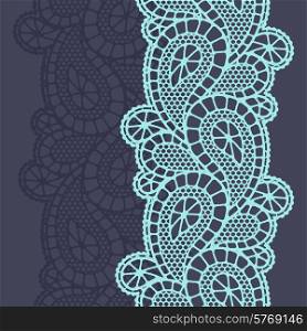 Seamless vintage fashion lace pattern with abstract flowers.. Seamless vintage fashion lace pattern with abstract flowers