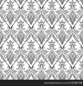 Seamless vintage floral texture. Vector background for your creativity. Seamless vintage floral texture. Vector background for your crea