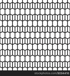 Seamless vintage geometric lattice trellis tracery pattern