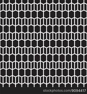 Seamless vintage geometric lattice trellis tracery pattern