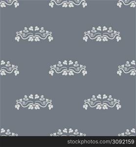 Seamless vintage pattern on a color background. Seamless vintage pattern