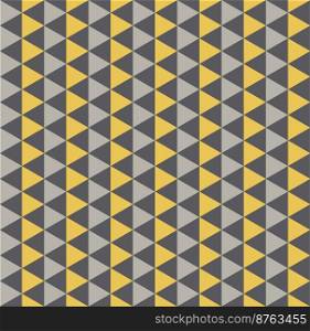 Seamless vintage triangle pattern background