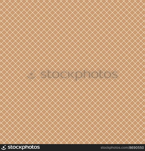 Seamless waffle pattern. Vector background