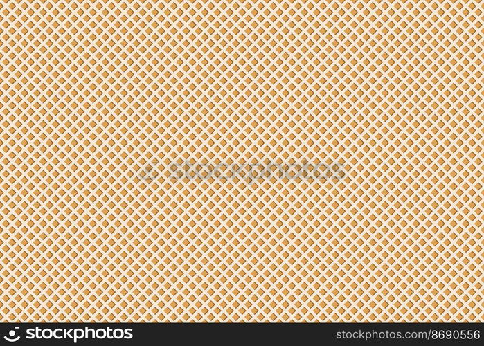 Seamless waffle pattern. Vector background