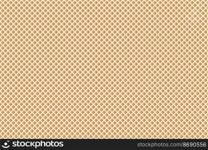 Seamless waffle pattern. Vector background