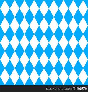 Seamless wallpaper. Bavarian Oktoberfest flag, Vector illustration. Seamless wallpaper. Bavarian Oktoberfest flag