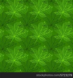 Seamless wallpaper pattern from abstract smooth forms, vector