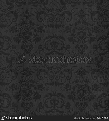Seamless wallpaper pattern, vector
