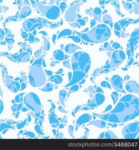 seamless water drops background