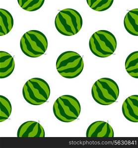 Seamless watermelon background. Vector illustration. EPS 10.