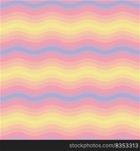 Seamless wave pattern background wallpaper