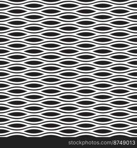 Seamless wave pattern background wallpaper