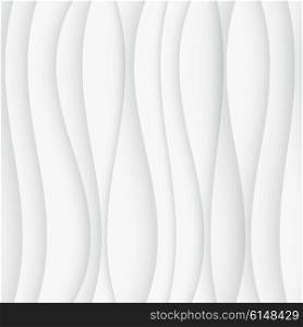Seamless Wave Pattern. Curved Shapes Background. Regular White Texture. Seamless Wave Pattern. Curved Shapes Background. Regular White wave Texture