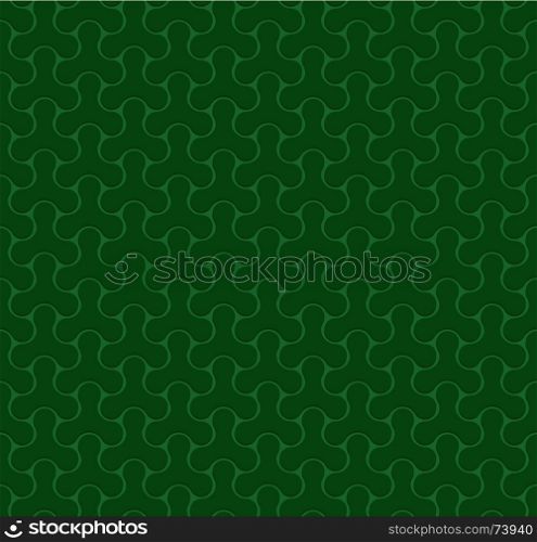 Seamless Web Geometric Pattern. Green Background Of Forms Of A Spinner. Frame Border Wallpaper. Elegant Repeating Vector Ornament