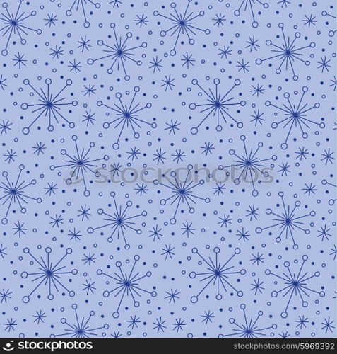 Seamless winter pattern