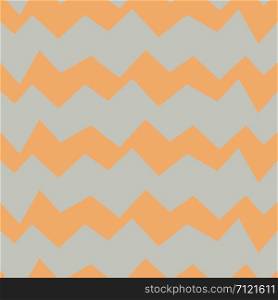 Seamless zig zag vector pattern. Suitable for textile, print, decoration, clothes. Halloween and autumn decor. Paper design style. Children and kids decor. Spooky wallpaper.