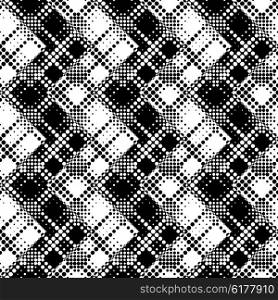 Seamless ZigZag Pattern. Abstract Black and White Background. Vector Regular Texture. Seamless ZigZag Pattern